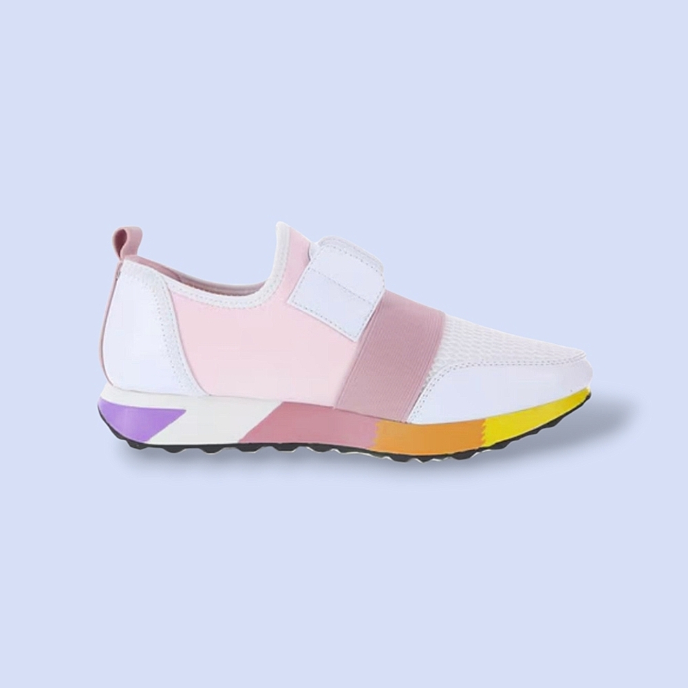 5️⃣ for 2️⃣5️⃣ Multicolor Platform Mesh Slip On Sneakers